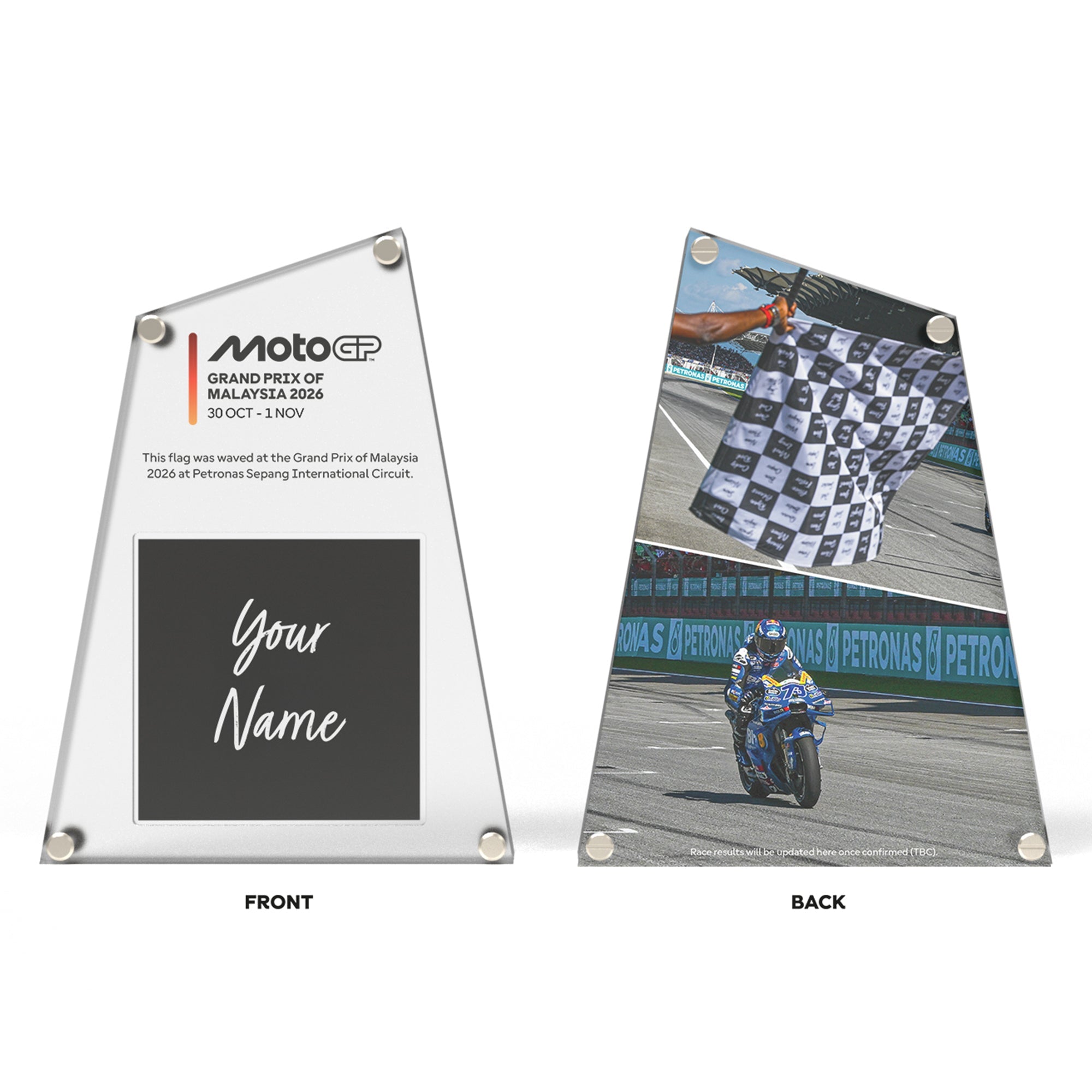 Own the Chequered Flag - Malaysian GP 2026