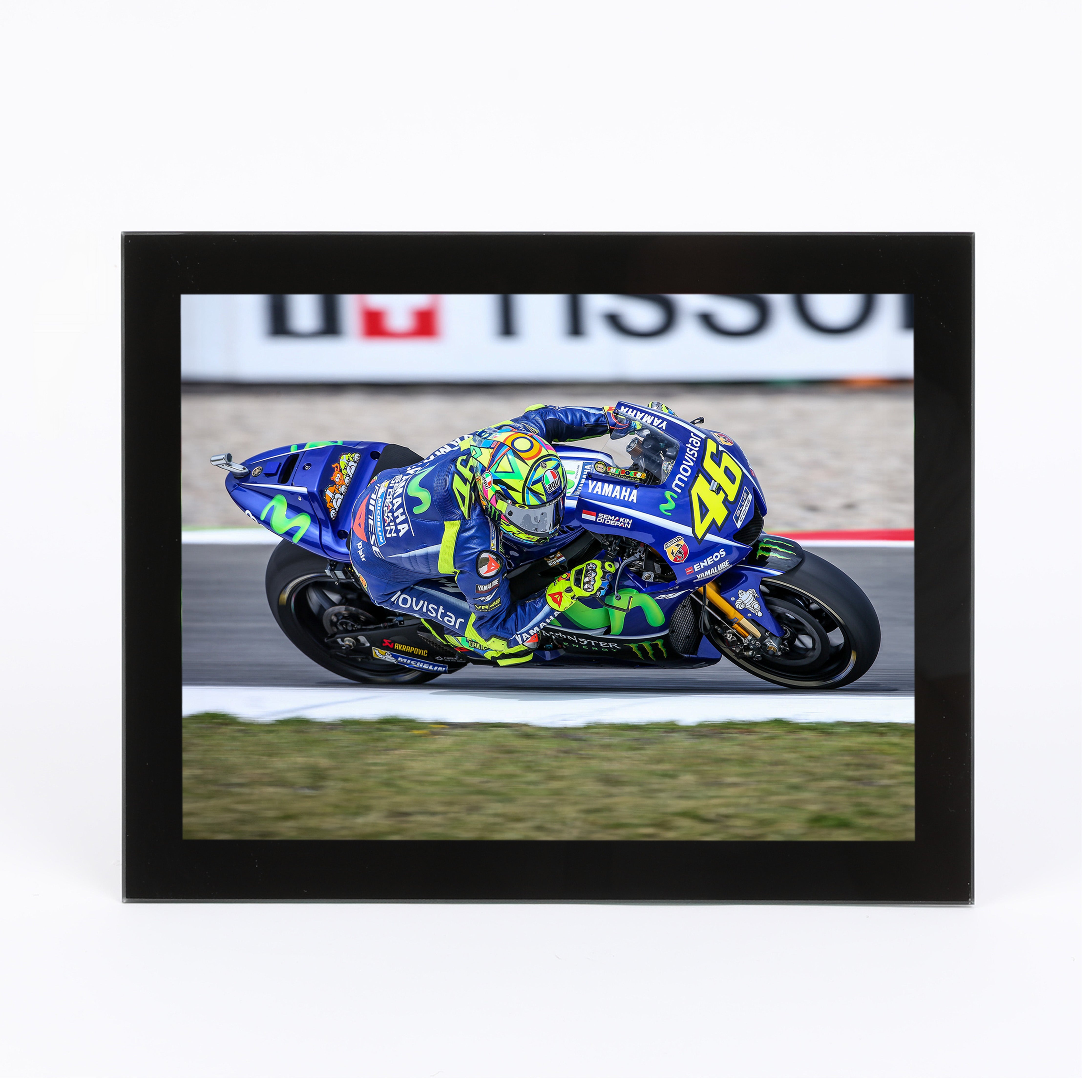 Valentino Rossi 2017 Framed Print - Dutch GP