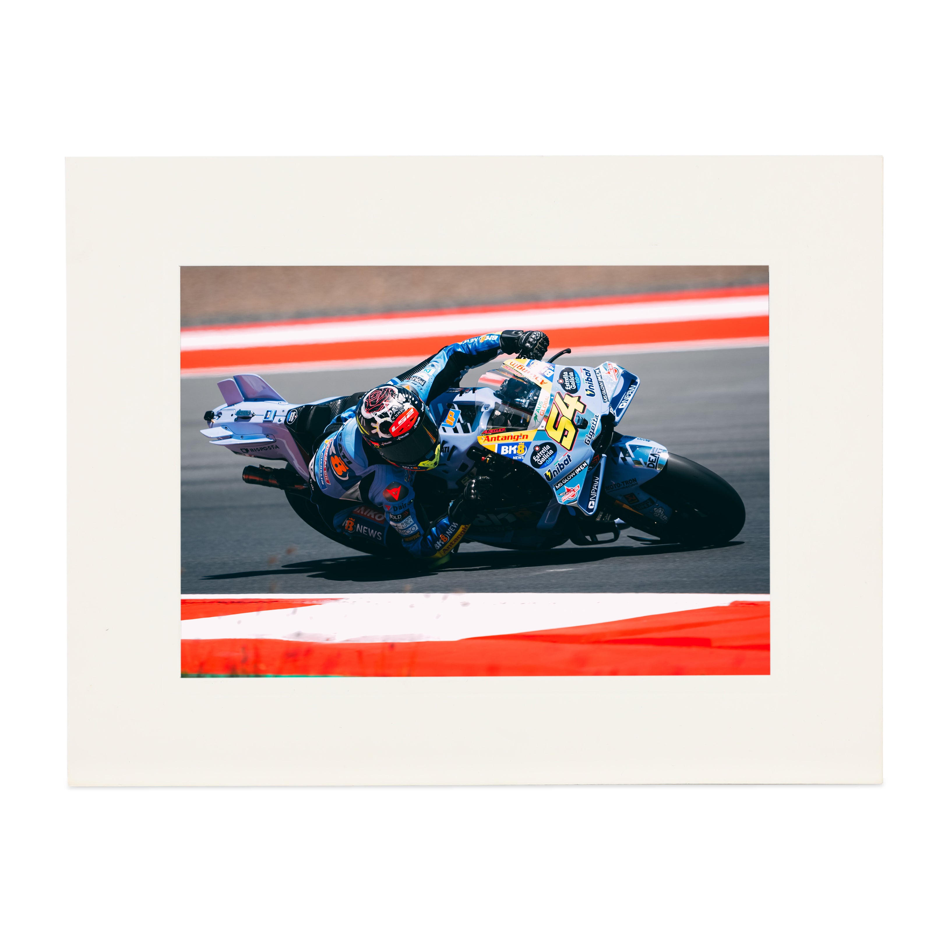 Fermin Aldeguer 2025 Strut Mount Print - Indonesian GP