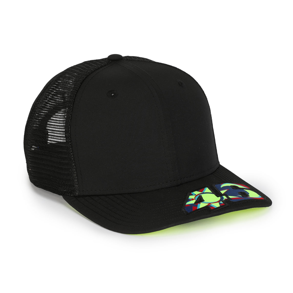 VR46 Moon Sun 9Fifty Black & Neon Yellow Cap