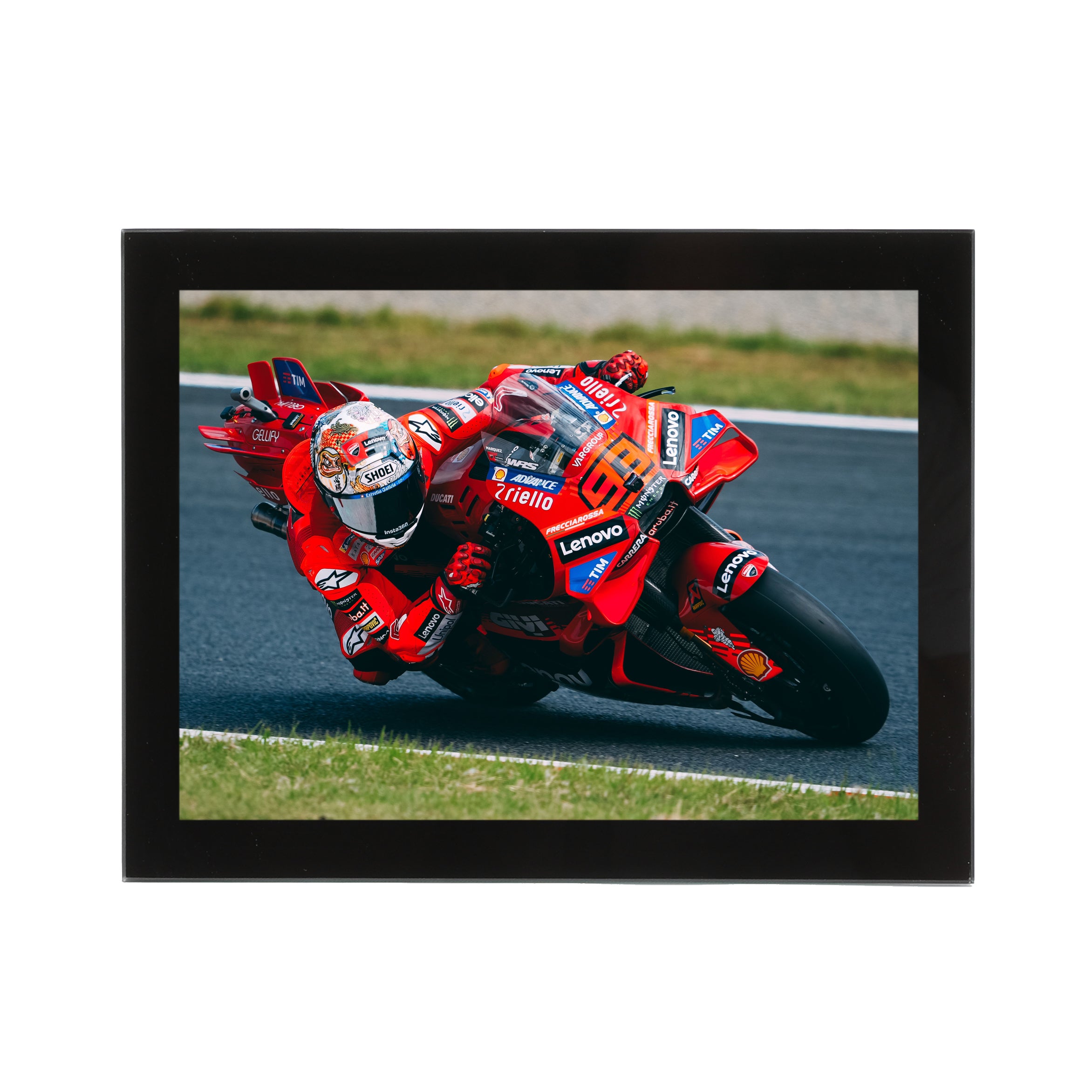 Marc Marquez 2025 Glass Frame Print - Japanese GP