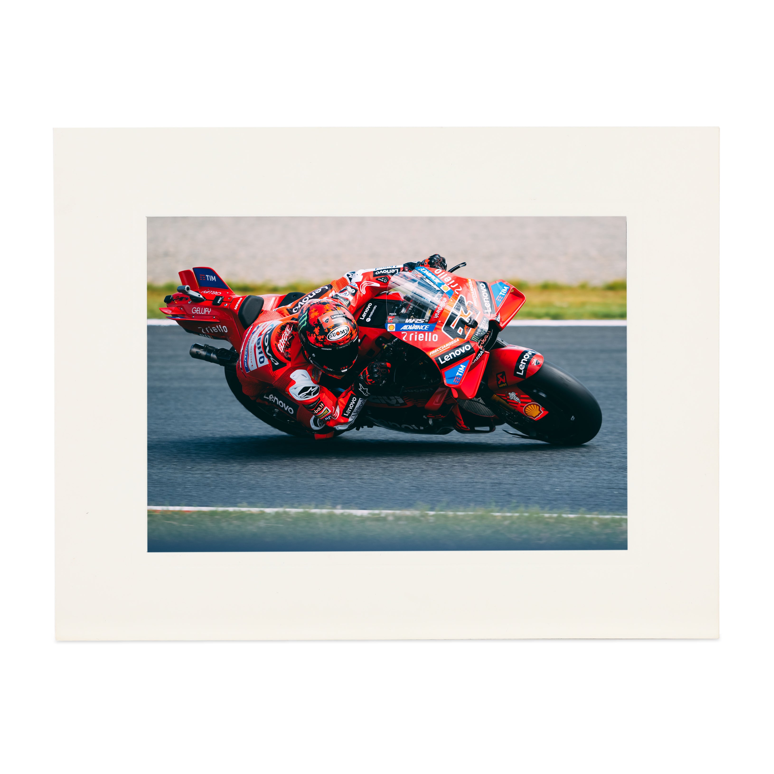 Pecco Bagnaia 2025 Strut Mount Print - Japanese GP